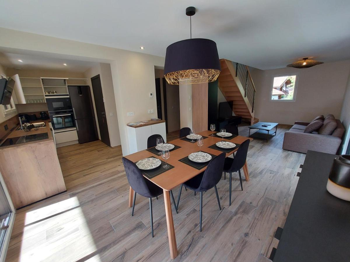 Charmant Et Spacieux Appartement A Quelques Pas Du Lac Duingt Ngoại thất bức ảnh